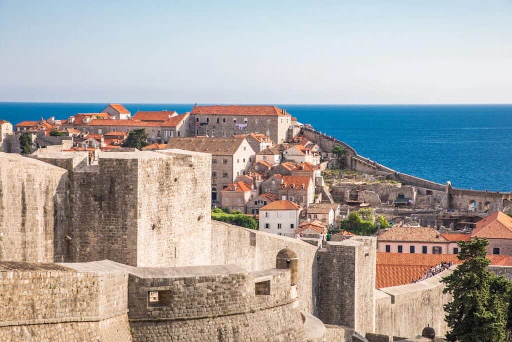 Dubrovnik view from walls - Dubrovnik, Dalmatia