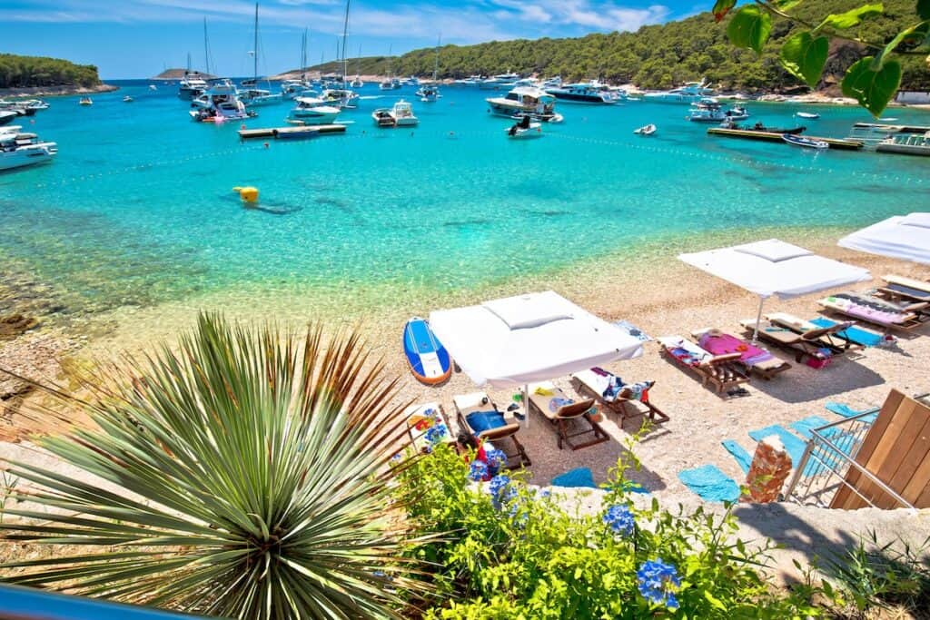 palmizana beach pakleni otoci hvar island croatia - Hvar, Dalmatia, Islands