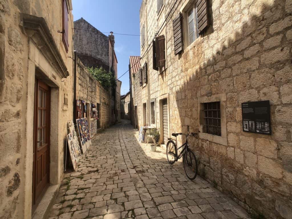 Hvar stari grad lane - Hvar, Dalmatia, Islands