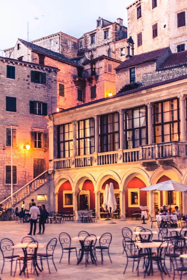 Sibenik square - Sibenik, Dalmatia