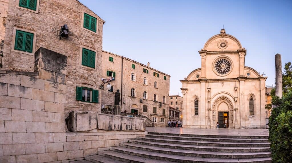 sibenik cathedral - Sibenik, Dalmatia