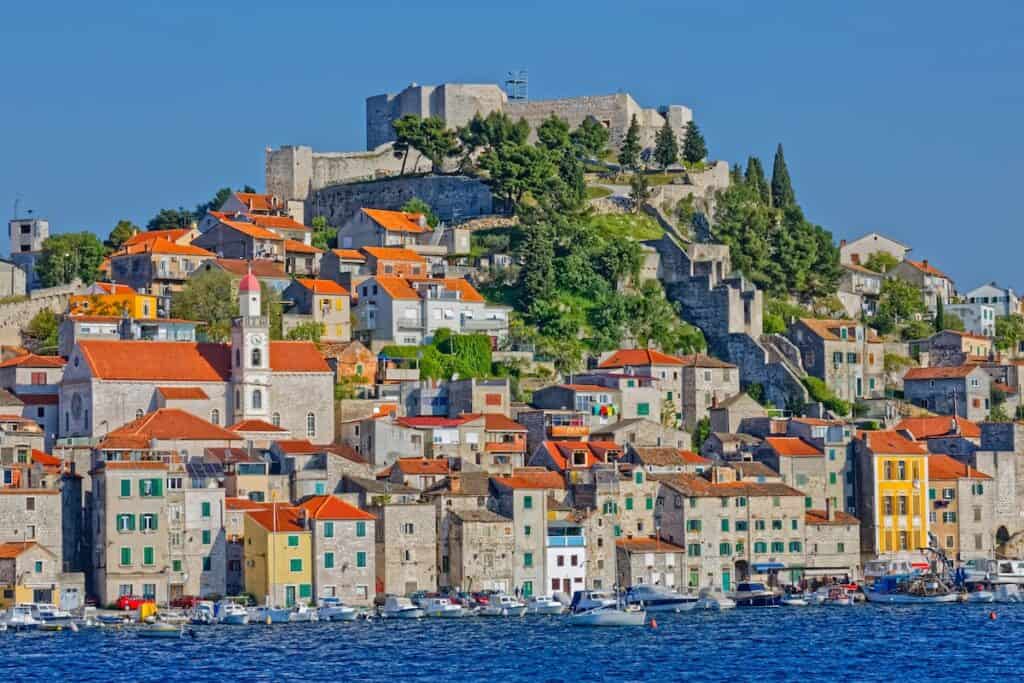 sibenik hill fortress - Sibenik, Dalmatia