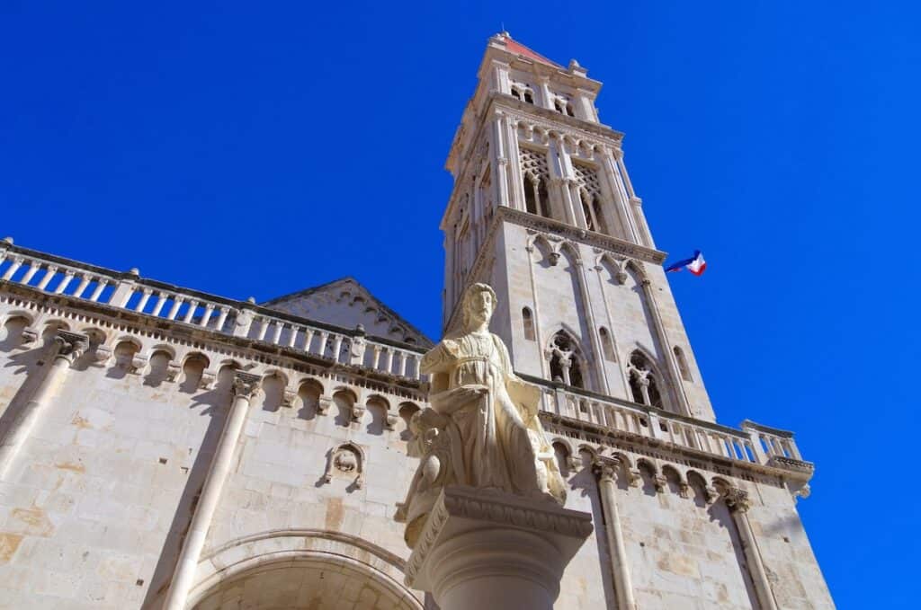 trogir cathedral belltower - Trogir, Dalmatia